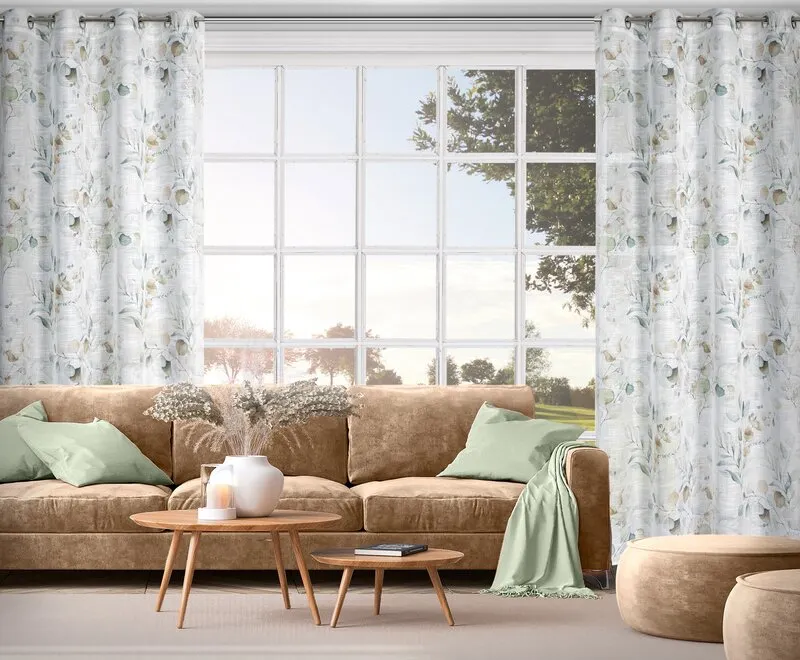 ZASŁONA GOTOWA SENA 140 X 250 CM BIAŁY - EU_452807