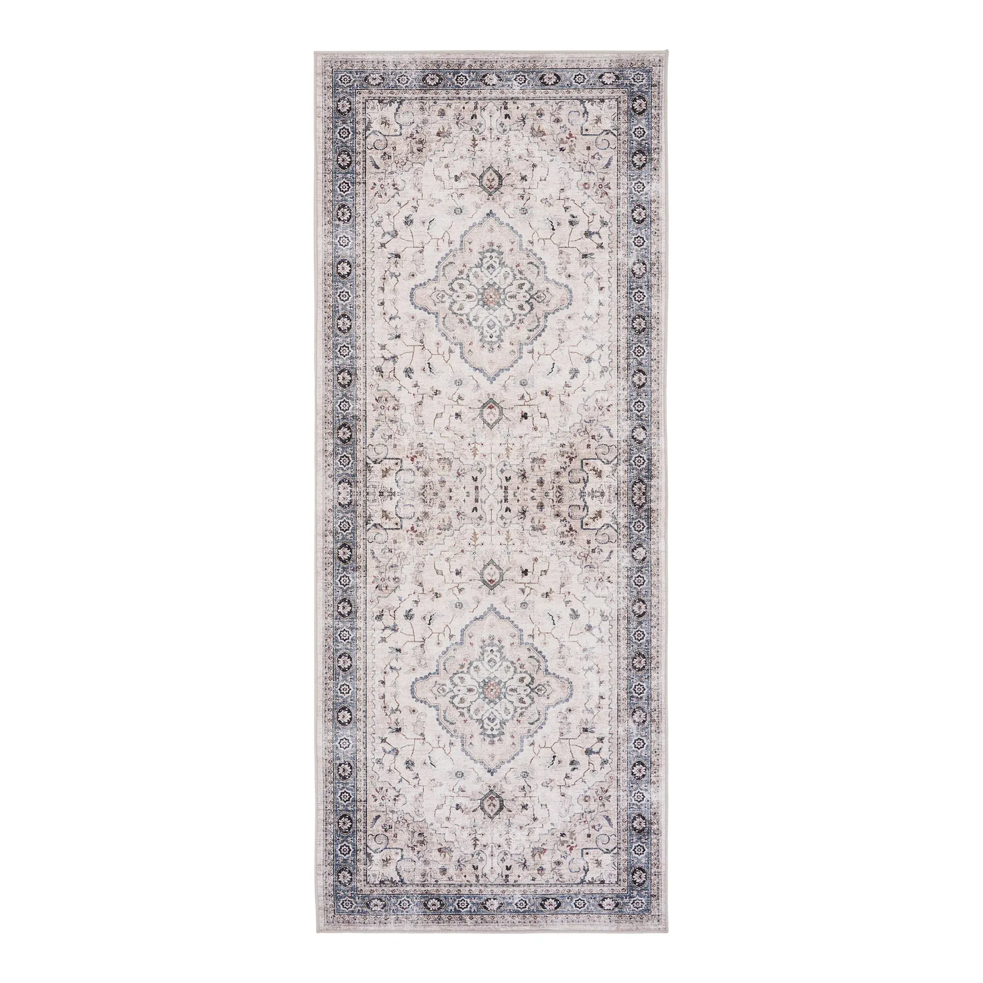 Chodnik HAVANA 80x200 beżowy niebieski — zdjęcie 2