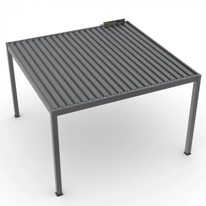 Pergola elektryczna LUXE 4x4m antracyt z LED - MI_5905610251499