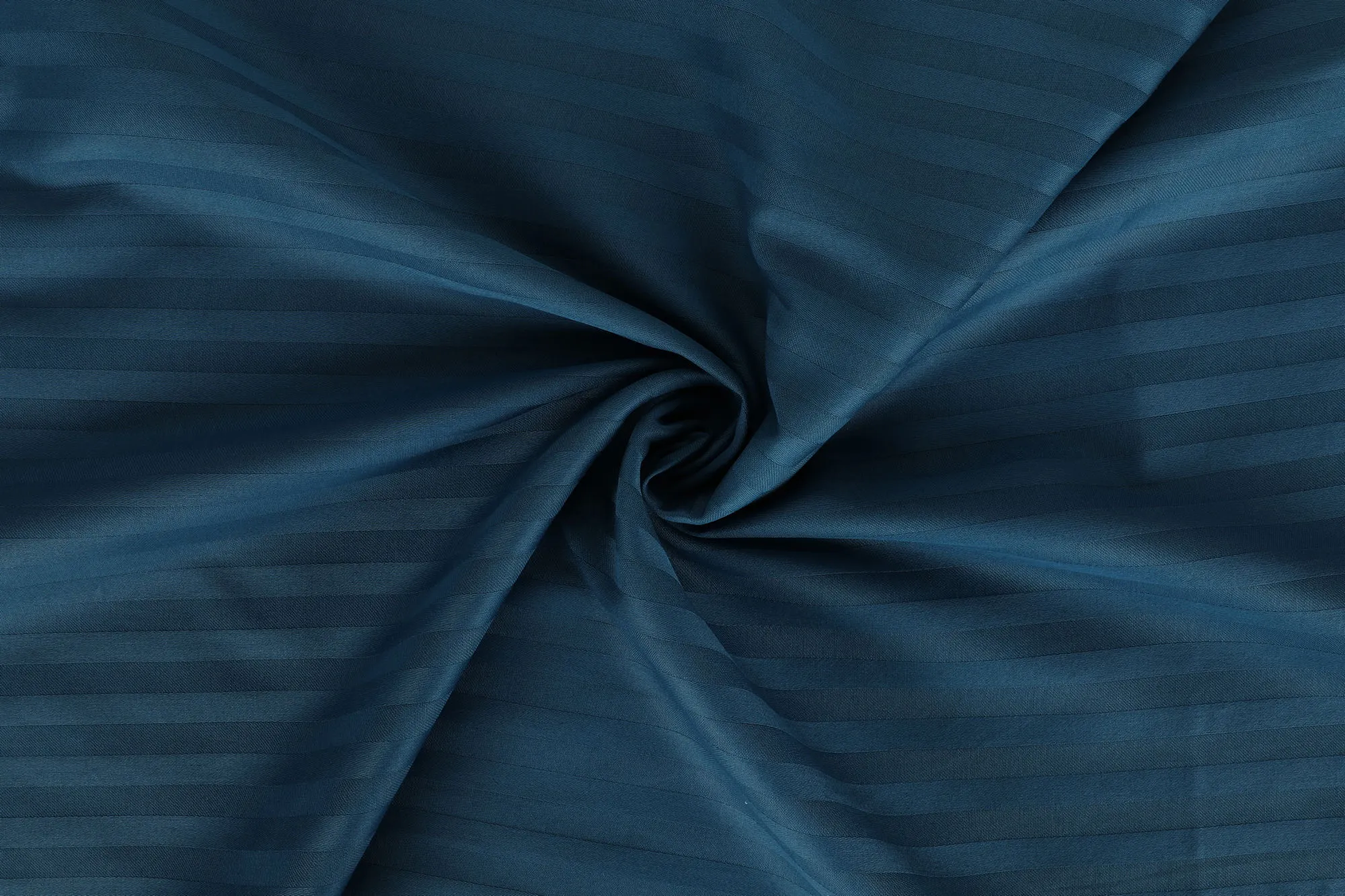 Komplet pościeli satynowej STRIPE 240x220 poszewka 2 szt 60x60 niebieski — zdjęcie 7