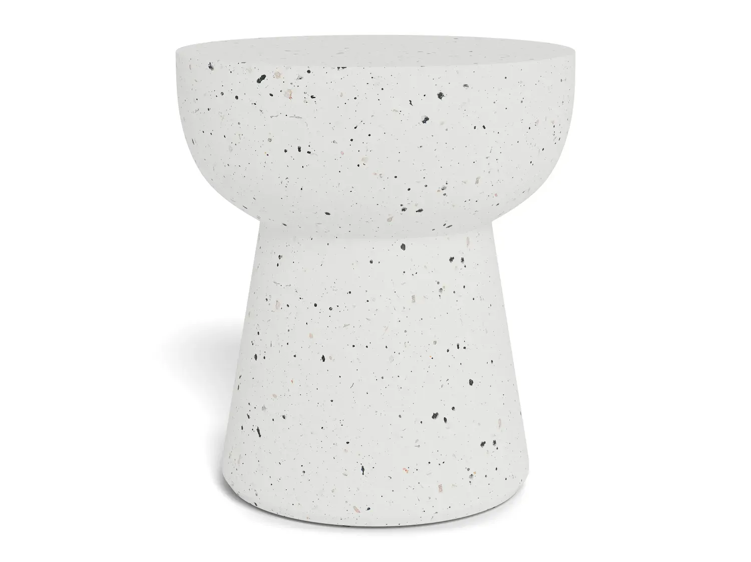 Stolik boczny CABRA 40 cm efekt lastryko Stolik boczny CABRA 40 cm efekt lastryko