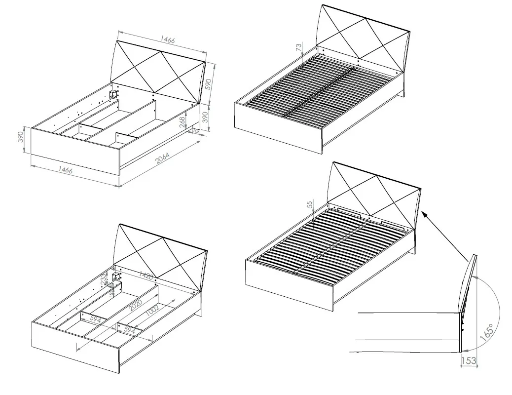 35473-lozko-lille-13-z-tapicerowanym-zaglowkiem-140x200-ml-meble Łóżko LILLE 13 z tapicerowanym zagłówkiem 140x200 ML MEBLE - 1LILL13-001