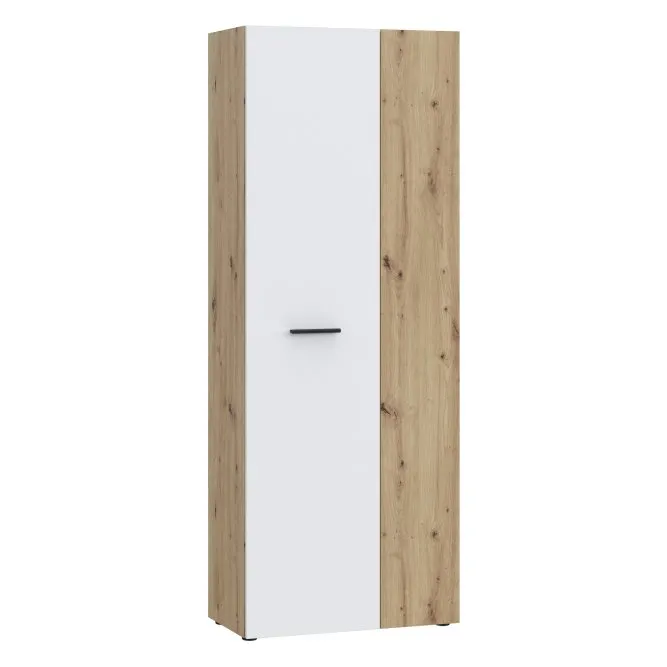 Szafa 2-drzwiowa NET306 70 cm Dąb Artisan biały Szafa 2-drzwiowa NET306 70 cm Dąb Artisan biały