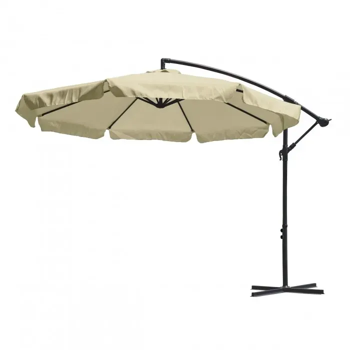 Parasol ogrodowy CZAPLA 2 beżowy 300cm