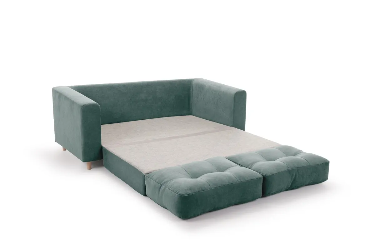 Sofa rozkładana Plant zielona MEBLEX