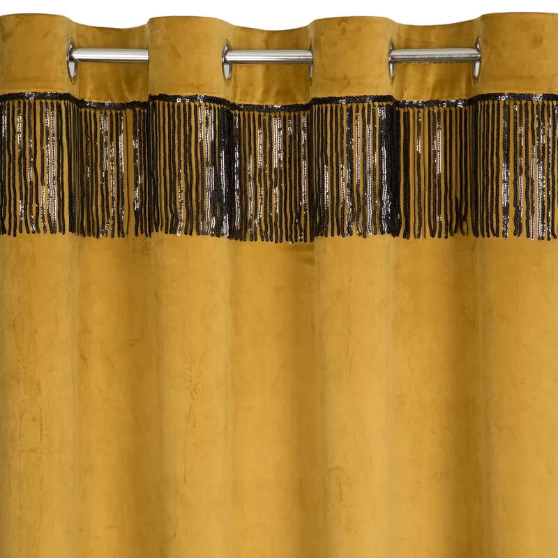 ZASŁONA GOTOWA JASPER 140X250 CM ZŁOTY - EU_386239