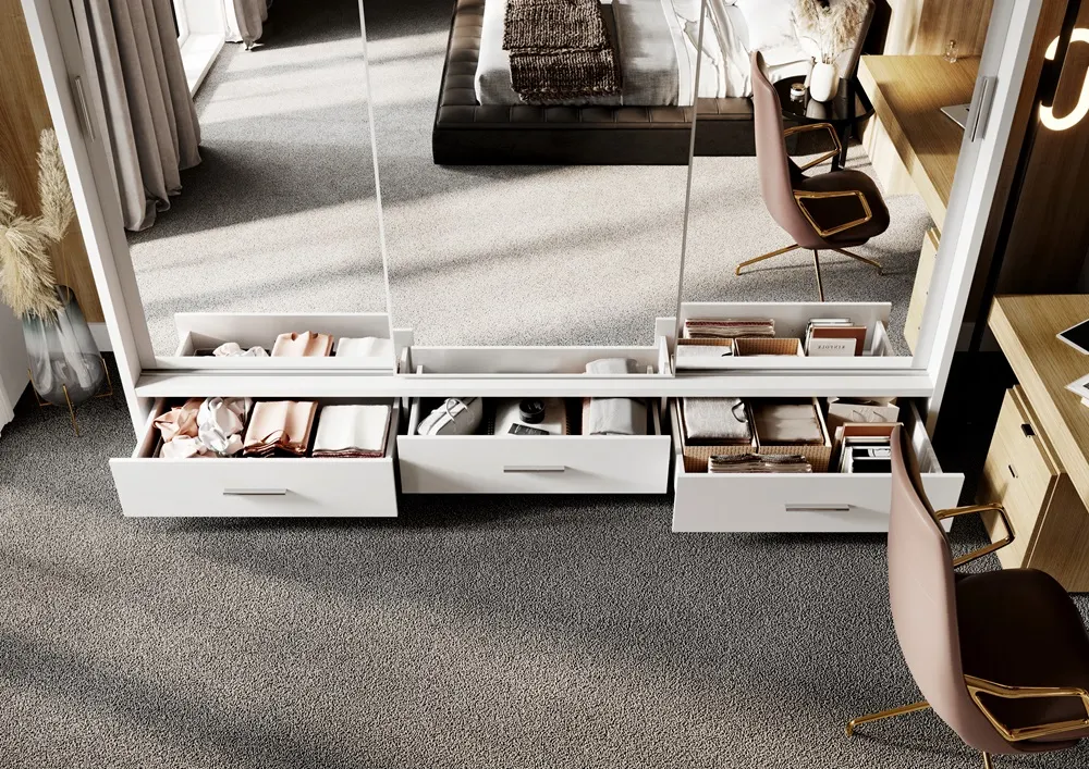 ARTI AR-01P-3L - szafa 3d3s z oświetleniem - biały - AR1BIP3L