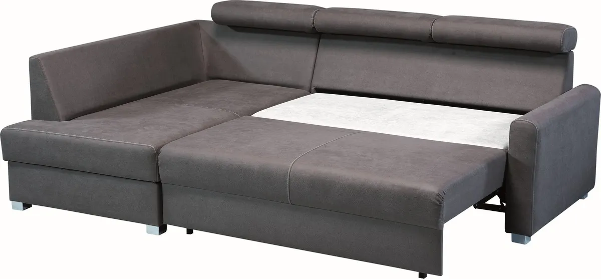 Narożnik z funkcją spania i pojemnikiem na pościel BRIG NFPA P ZETTA 291 kremowy - BRIG_NFPA_P_ZETTA_291