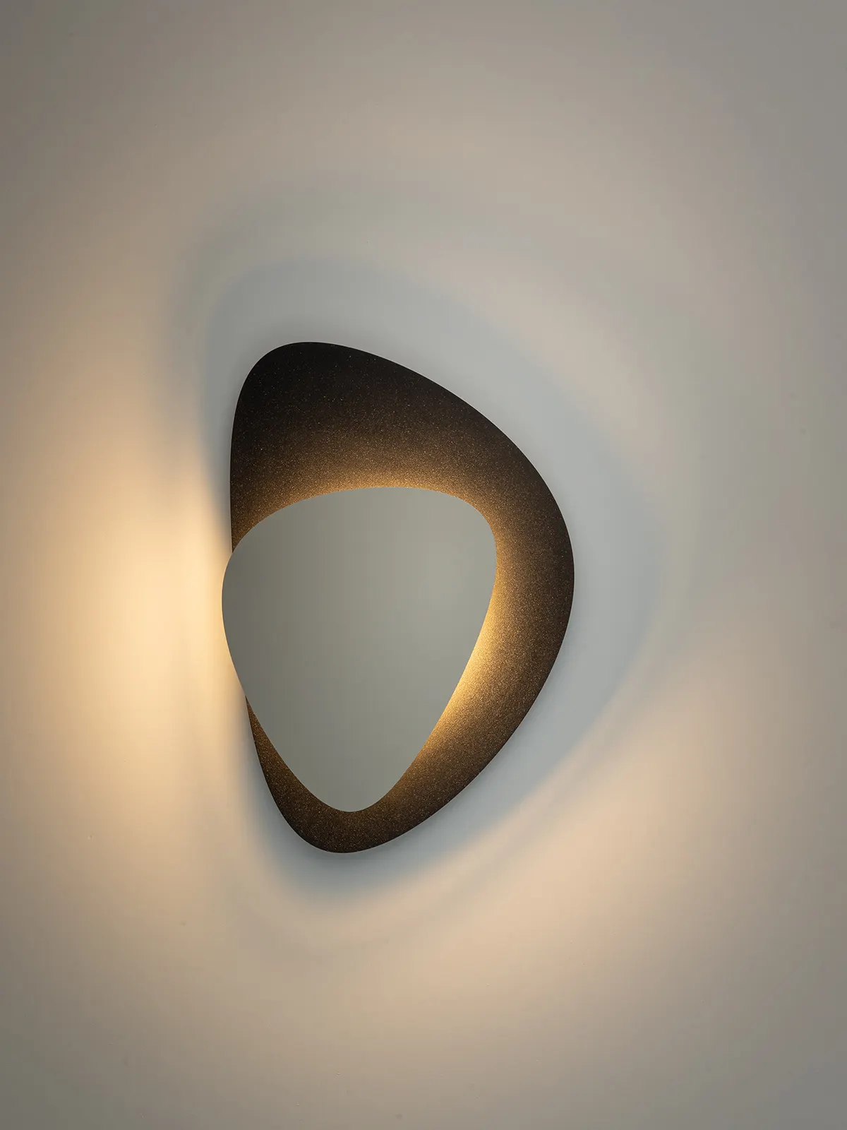 Kinkiet PEDRA czarno-beżowy - SI_40867