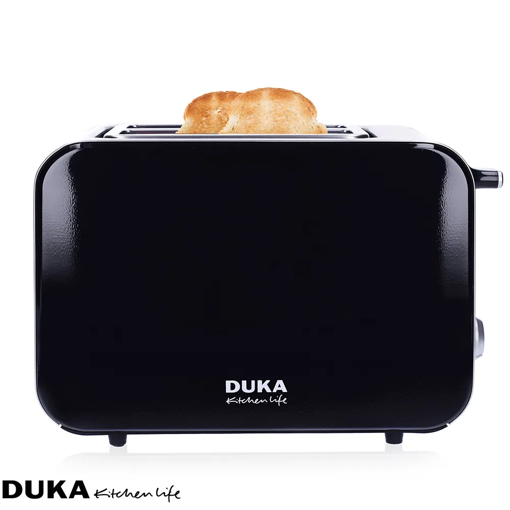 toster, czarny, duża pojemność, dwa kromki, kuchenka domowa