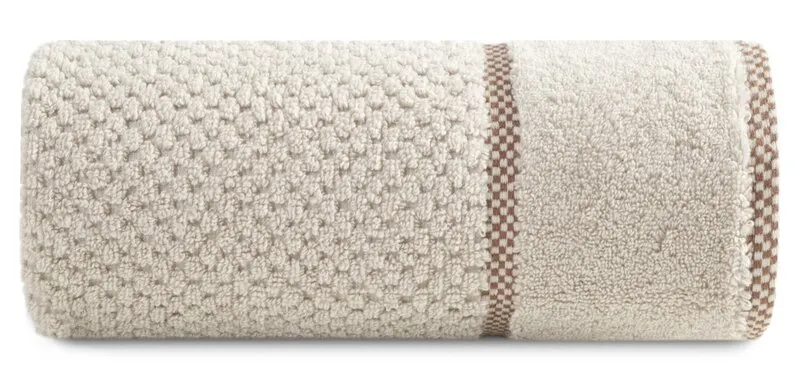 RĘCZNIK CALEB (12) 50 X 90 CM BEŻOWY - EU_434538