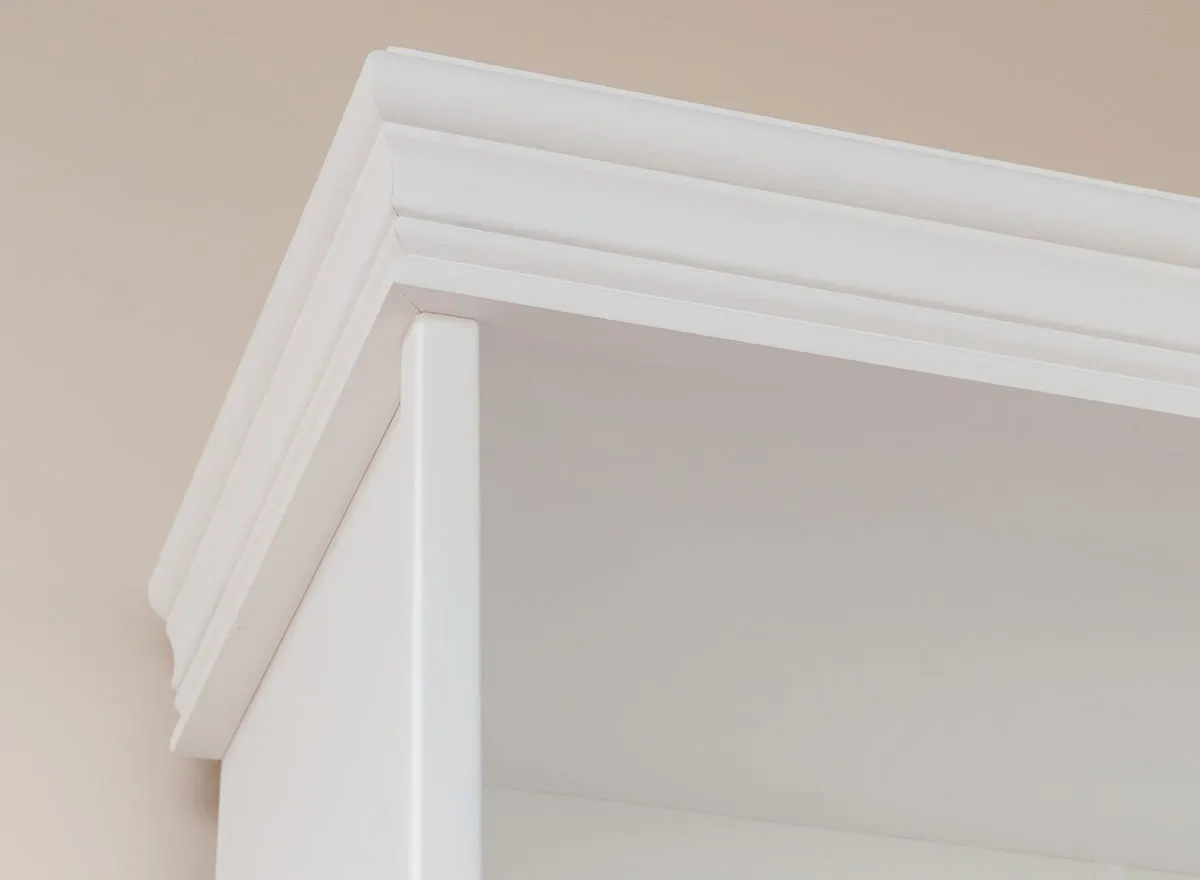 Regał sosnowy Toskania Biały - PL2050B