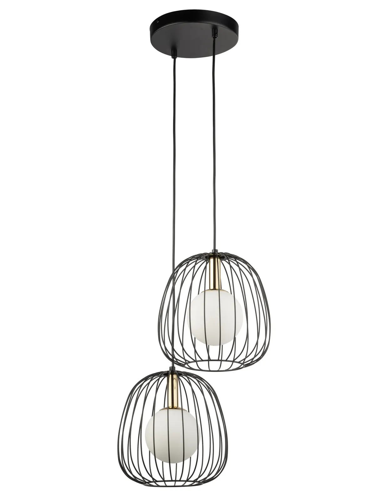 Lampa wisząca BELL 2 czarna