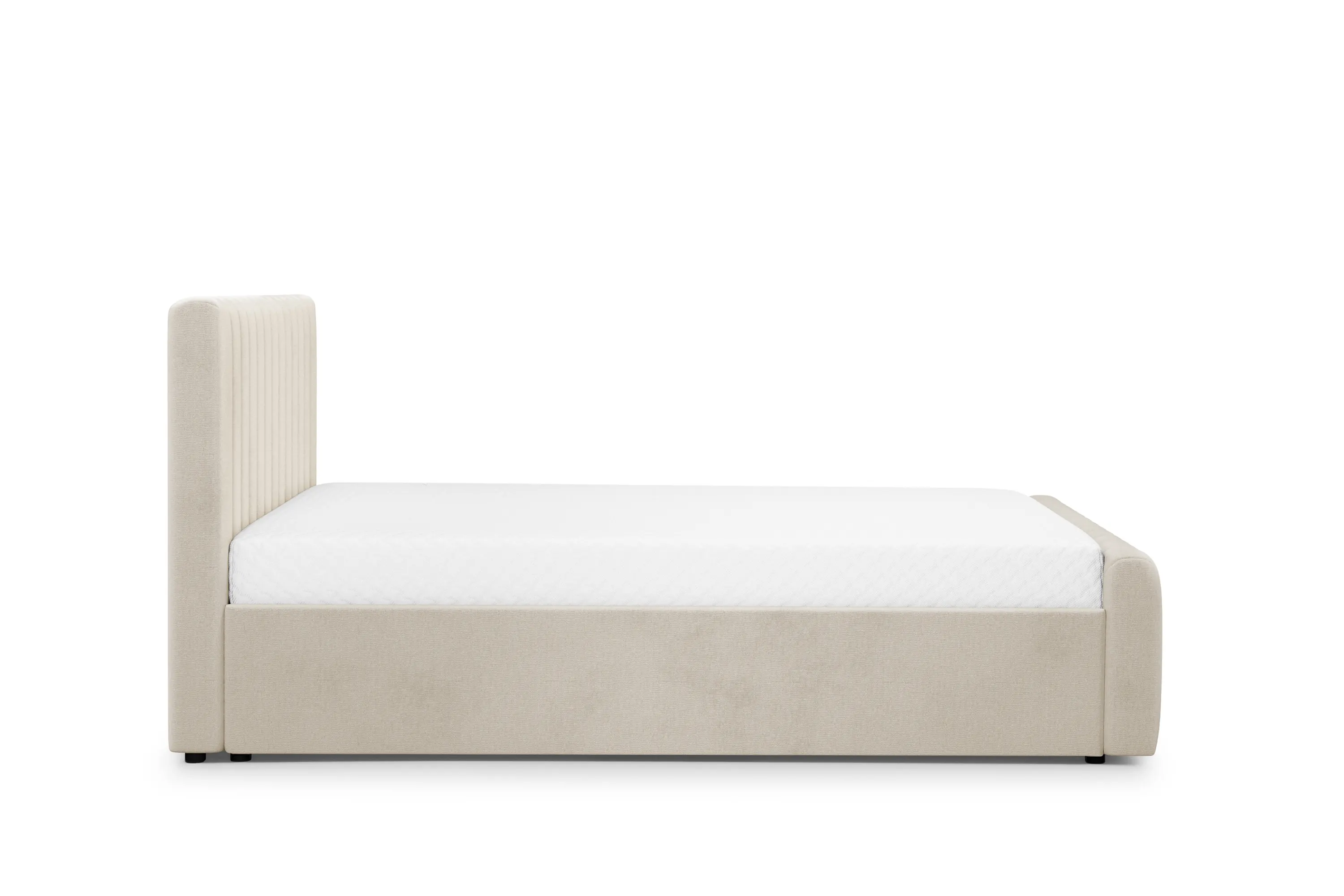 Łóżko Nicole z pojemnikiem / 180x200 / Perfect Harmony 07 - beżowy - B_158576