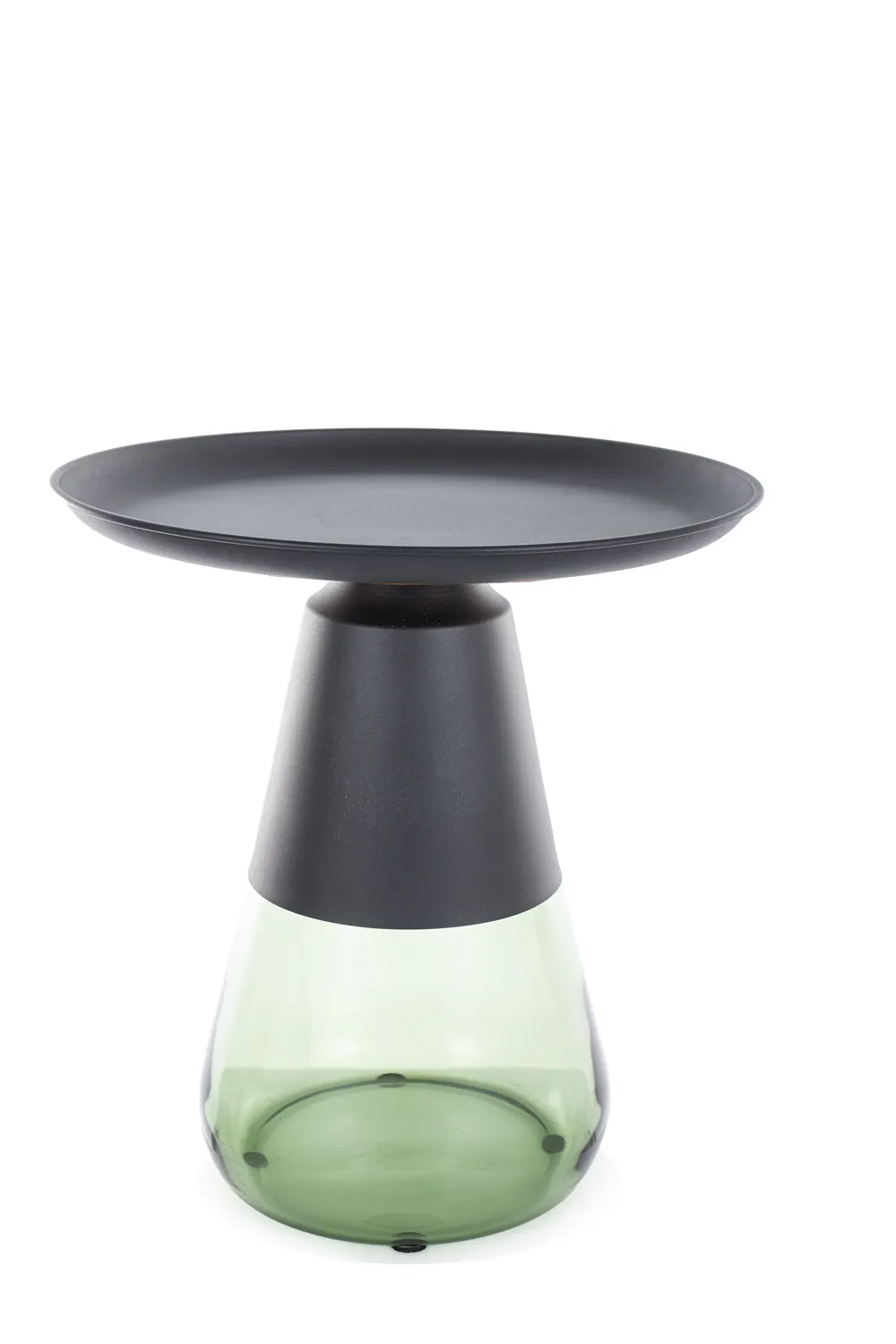 STOLIK TIFFANY A FI 50 CZARNY/ZIELONY