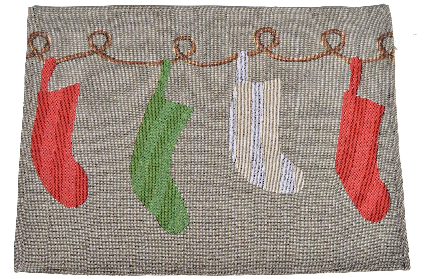 Podkładka świąteczna SKARPETY 33x48 wielokolorowy