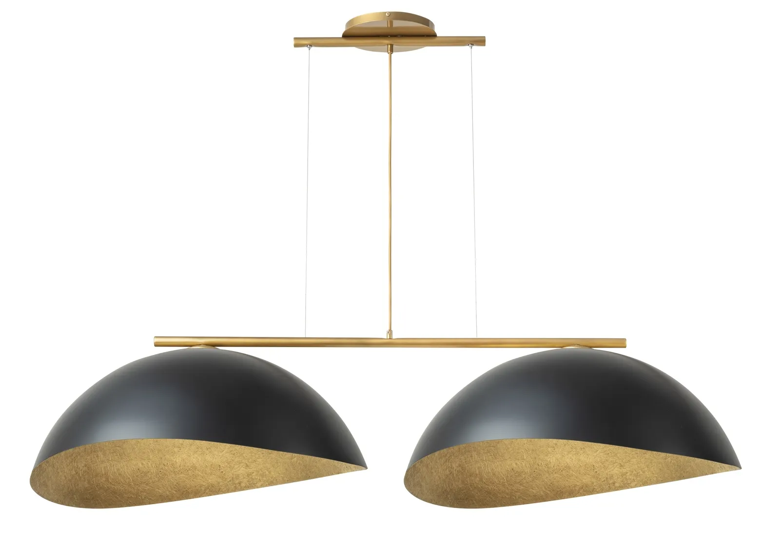 Lampa wisząca SOLAR 2 L czarno-złota