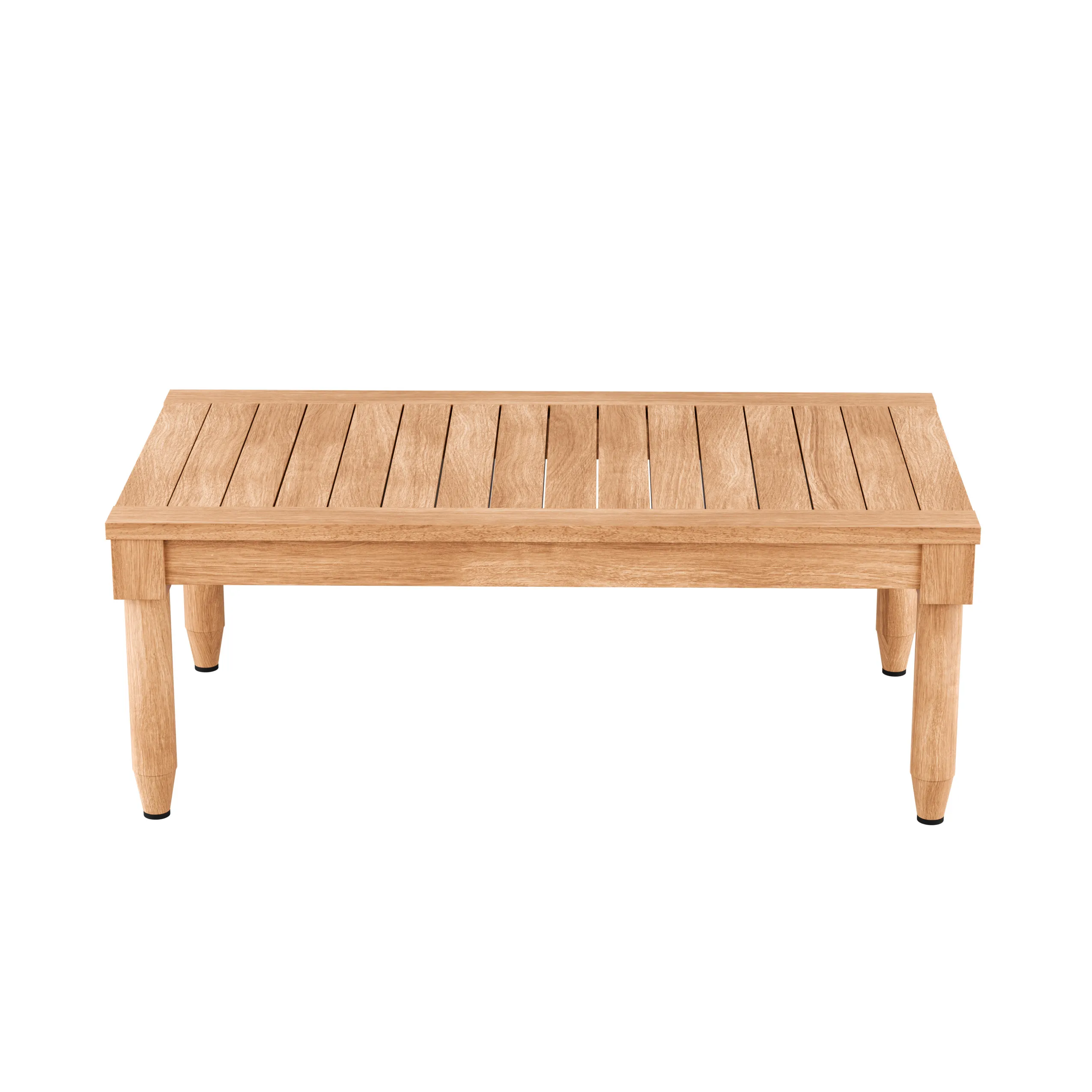 Zestaw ogrodowy wypoczynkowy SEMPLE 3-set drewniany kremowy Zenjoy - SEMPLE_KREMOWY