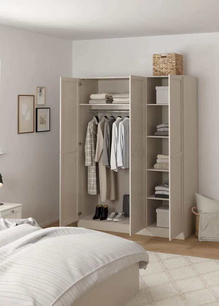 Szafa 3-drzwiowa BILLUND 147 cm cashmere - TV_68052NKNK