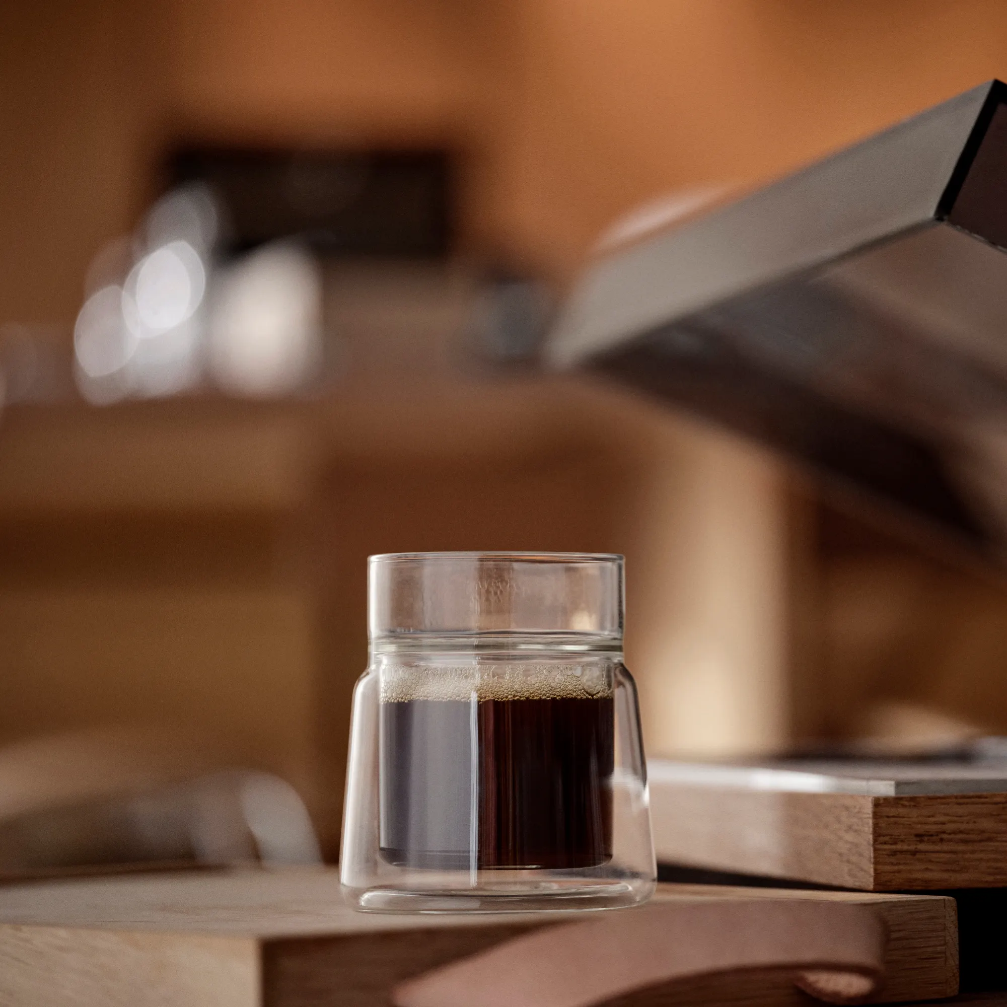 image kawiarka, kawiarnia, kubek, glass, espresso