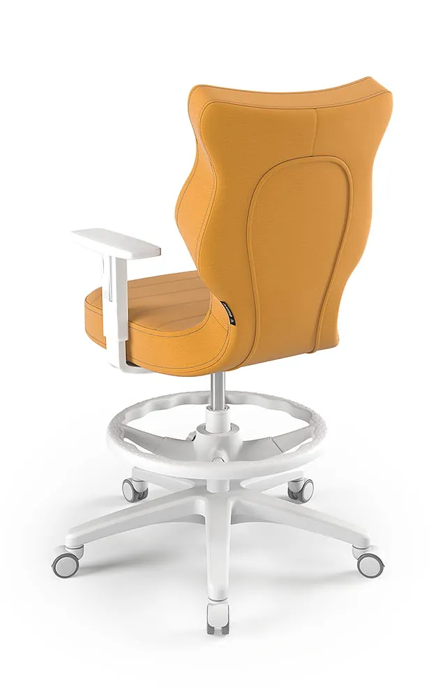 Krzesło młodzieżowe Duo biały Velvet 35 rozmiar 5 WK+P - CD-D-5-A-B-VT35