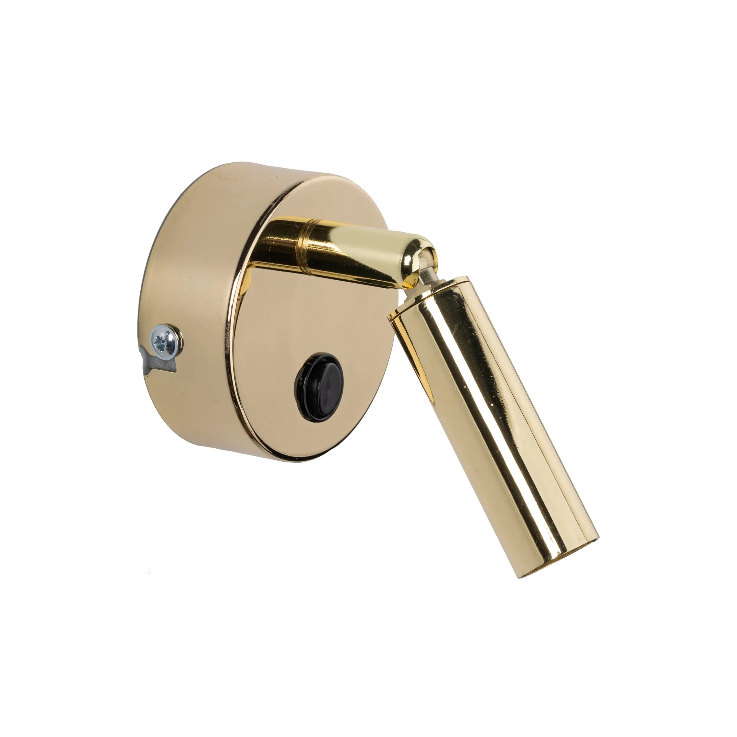 Kinkiet ENZO złoty z włącznikiem regulowany 15x11x8cm - TK_1372