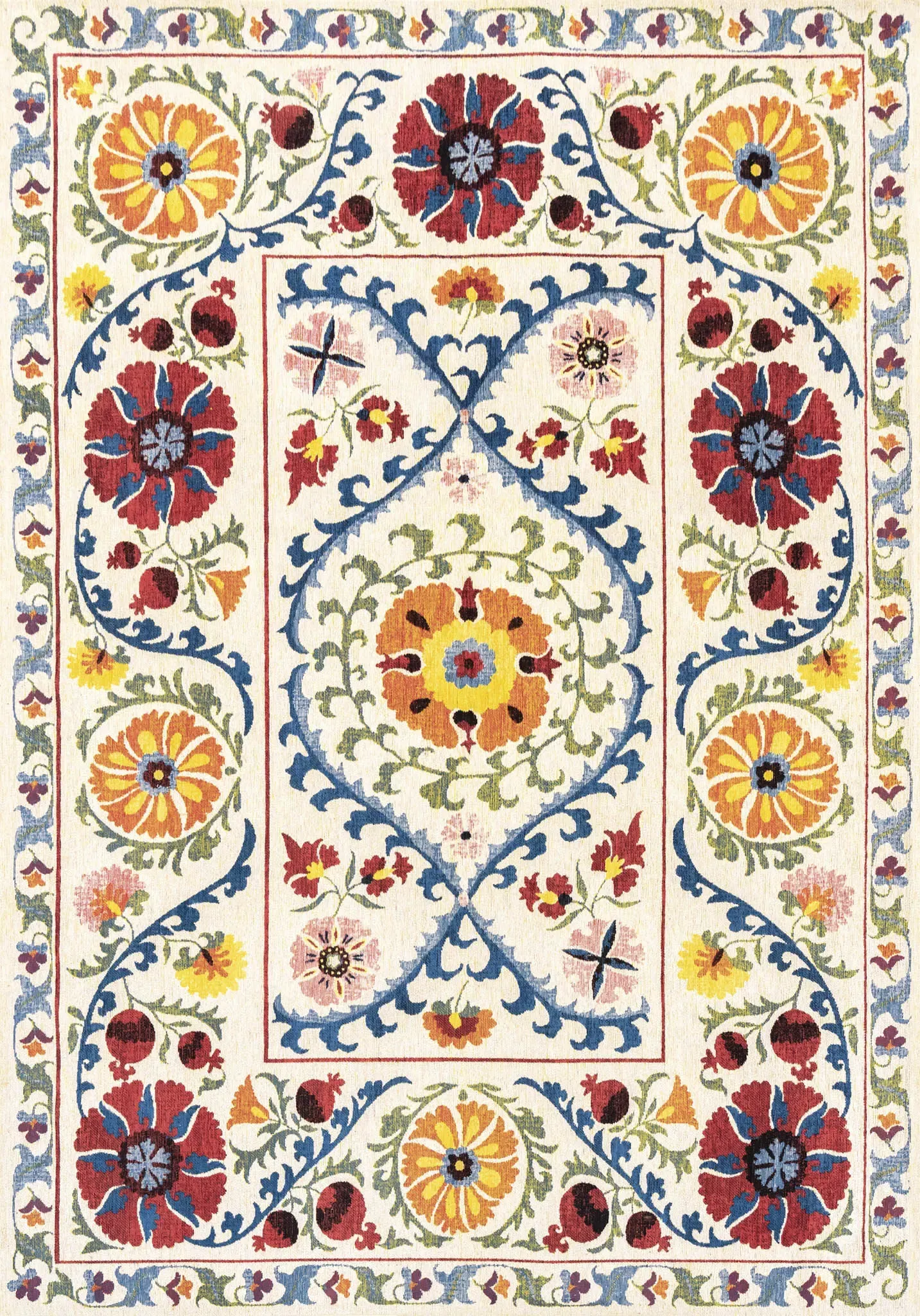Dywan tkany płasko SUZANI ORIGINE 240x340 cm wielokolorowy (9728)