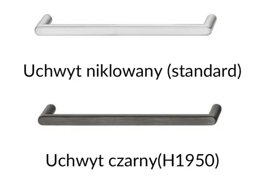 Komoda dębowa DOVE 2-drzwiowa z 2 szufladami 118x92 - GK_1031690701