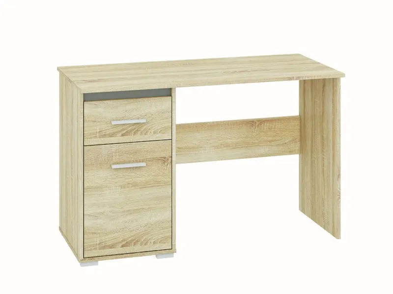 Biurko z szafką i szufladą AVO 10 sonoma jasna - 1AVO10-001