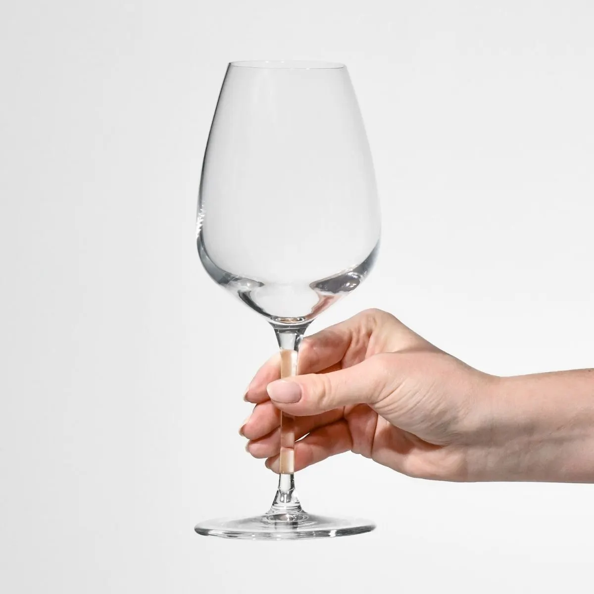 Kieliszki do białego wina DIVINE 530 ml zestaw 6 szt. transparentny — zdjęcie 3