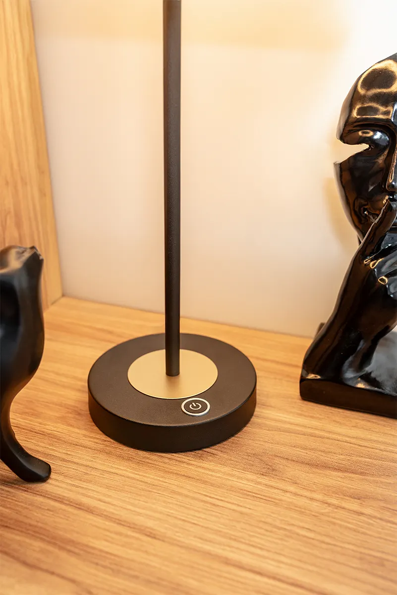 Lampa stojąca Brest ledowa ( Trzystopniowy włącznik dotykowy ) 38 cm - 8016-104