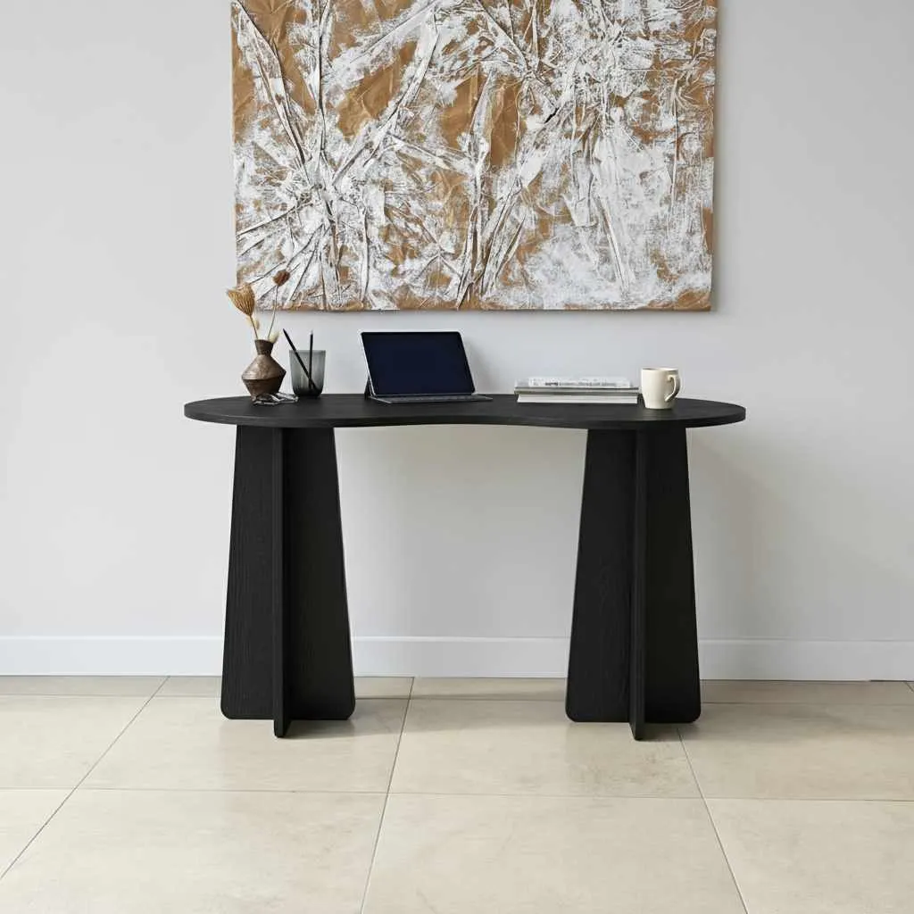 Biurko INFINI 60x120 cm czarne — zdjęcie 5