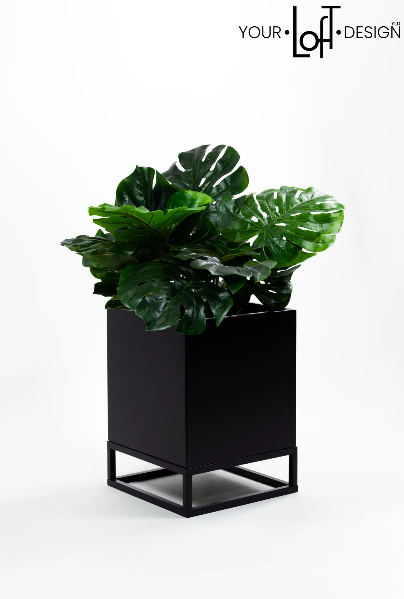 DONICZKA-osłonka na donice metalowa BORDEAUX XS czarna Słoik, plantator, Roślina doniczkowa, Ceramika, Wazon