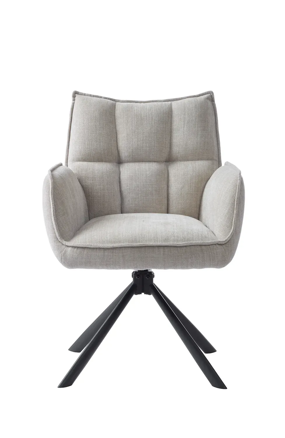 Krzesło obrotowe MARILLA - beżowy - UN_51080004