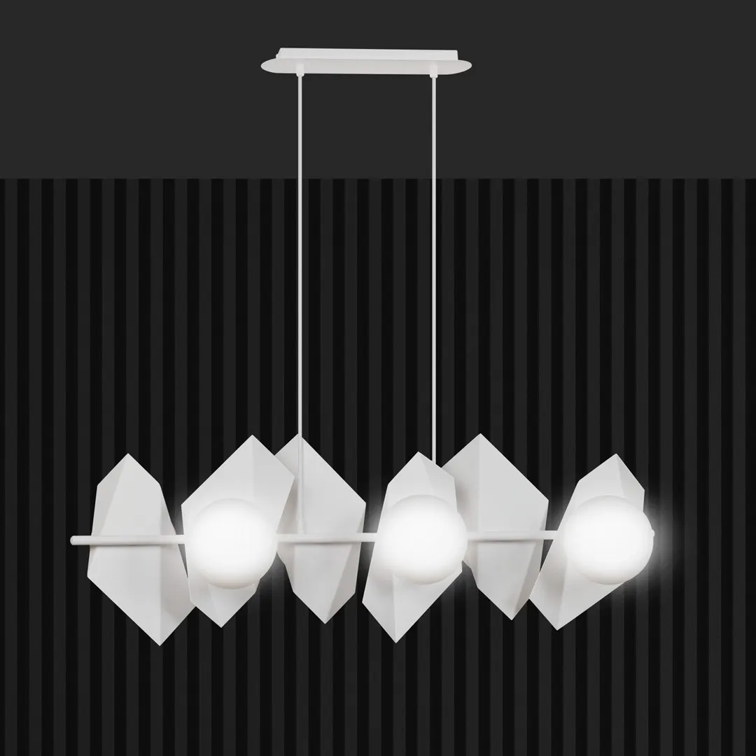 Lampa wisząca DRIFTON 6 biały — zdjęcie 7