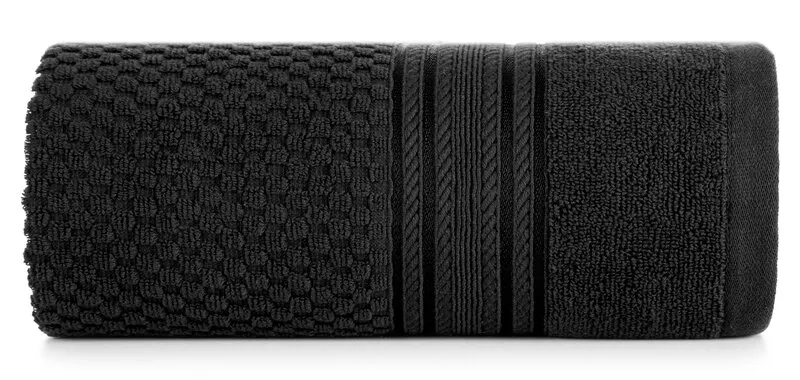 RĘCZNIK DAVOS (12) 30 X 50 CM CZARNY - EU_463182