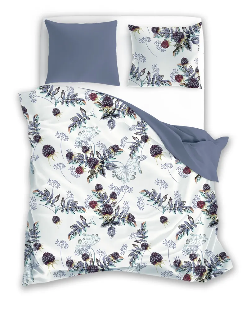 Pościel komplet PURE COTTON 003 bawełna 160X200+2x70X80 wielokolorowy Meble, Łóżko, Torba, torebka, Prześcieradło