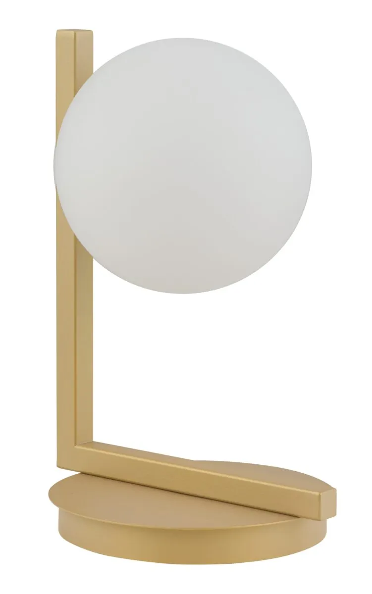 Lampa stołowa ANDY biało-złota
