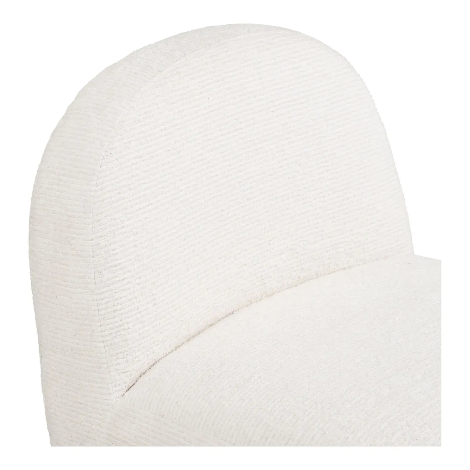 Fotel z funkcją obrotu MILO złamana biel - 1101193