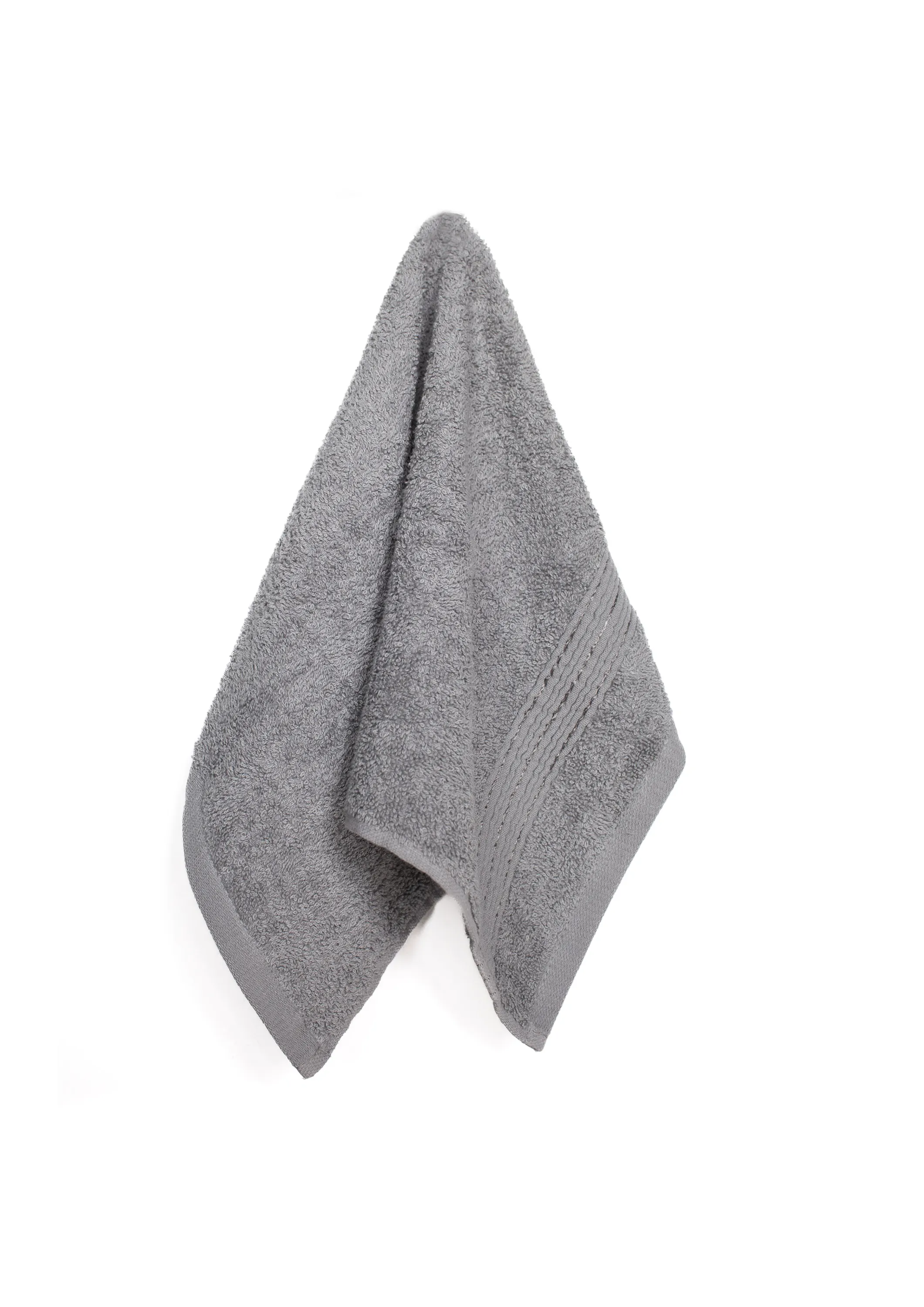 Ręcznik frotte RONDO 30x50 gramatura 500 szary Ręcznik, Ręcznik kąpielowy