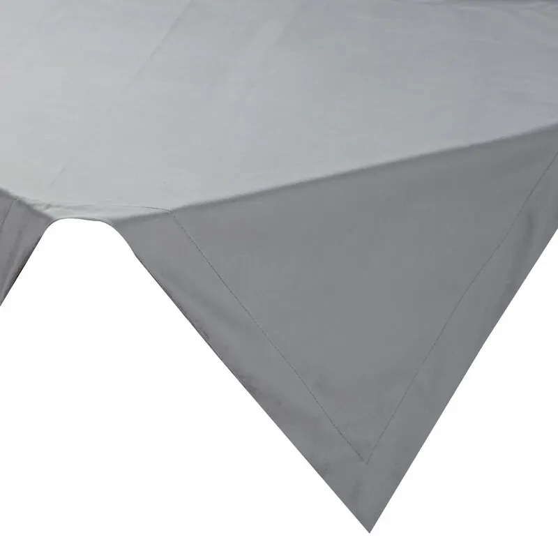 OBRUS MELINDA 85 X 85 CM STALOWY