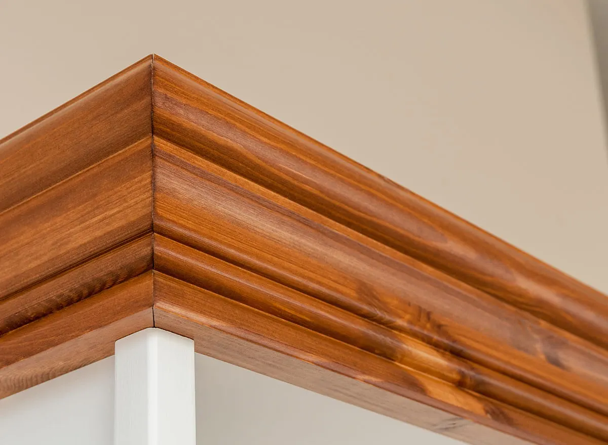 Regał sosnowy Toskania Kolor: biały, bejca - PL2050BS