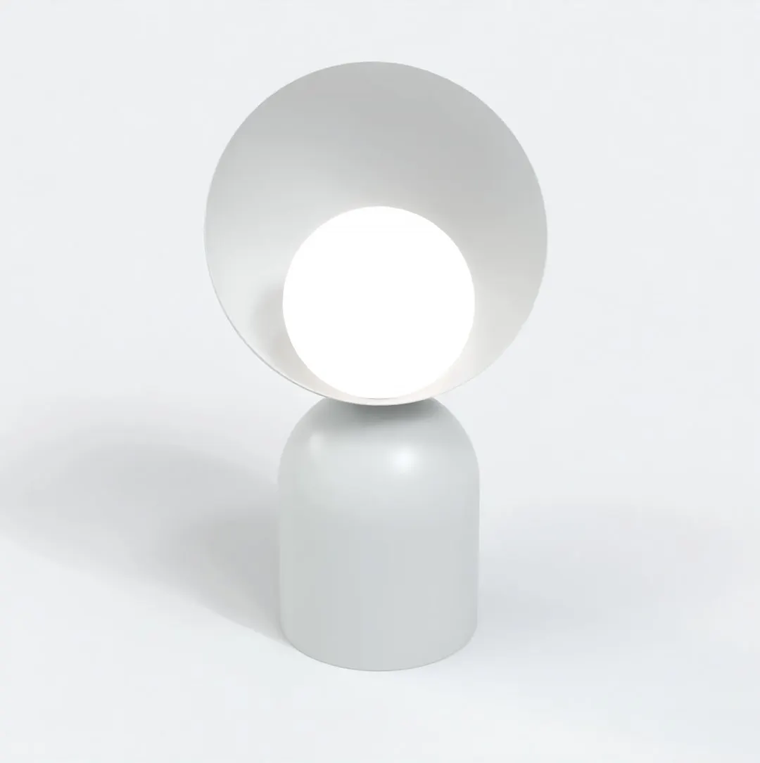 Lampa nocna metalowa BOTO LN1 szara — zdjęcie 2