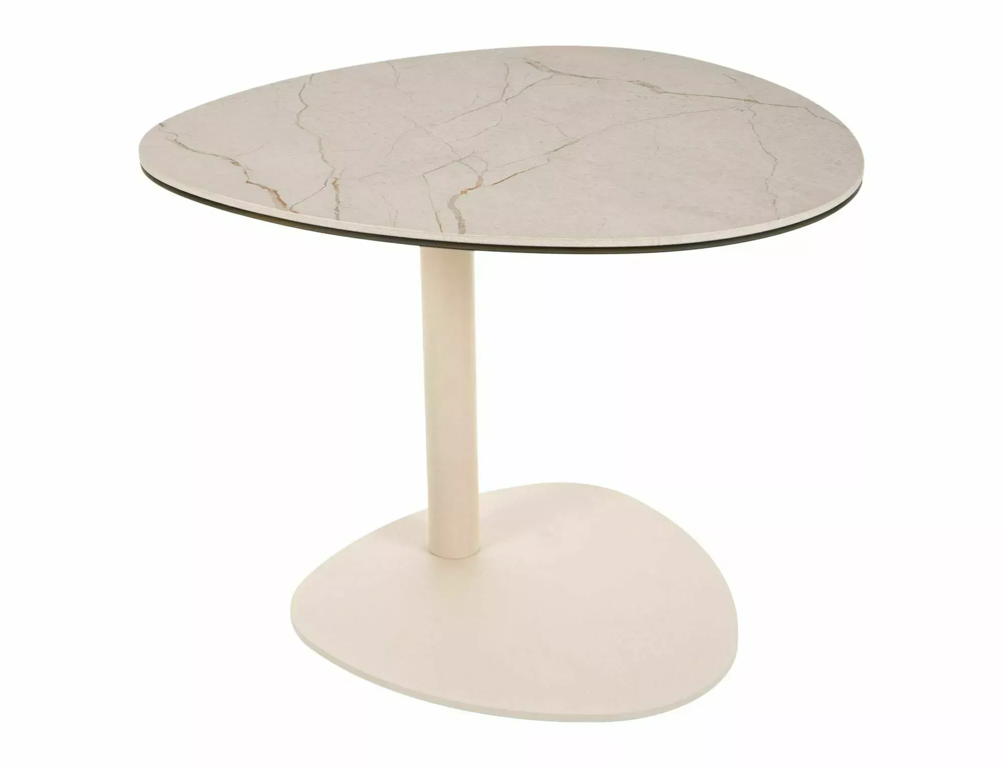 Stolik kawowy CIAO B CERAMIC 58x58 beż amazonia kaszmir