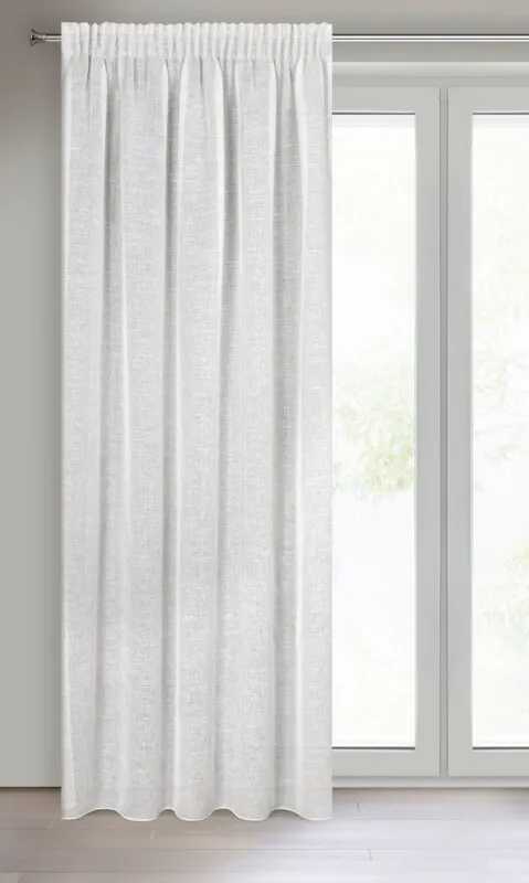 Zasłona na taśmie KATRIN 140x270 półtransparentna - EU_408631