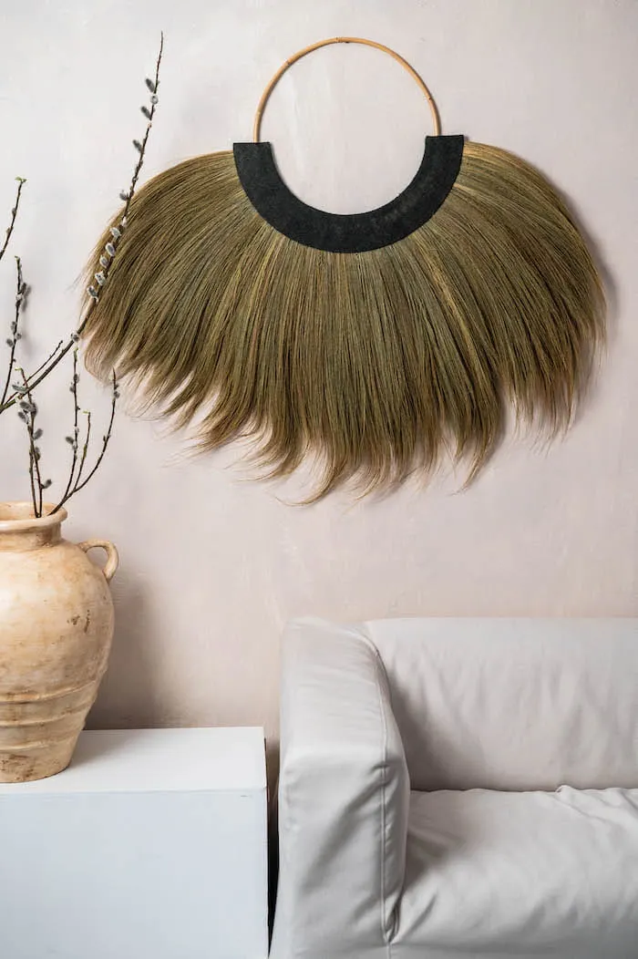 DEKORACJA ŚCIENNA TRAWA MORSKA NATURALNA - MMHA008N