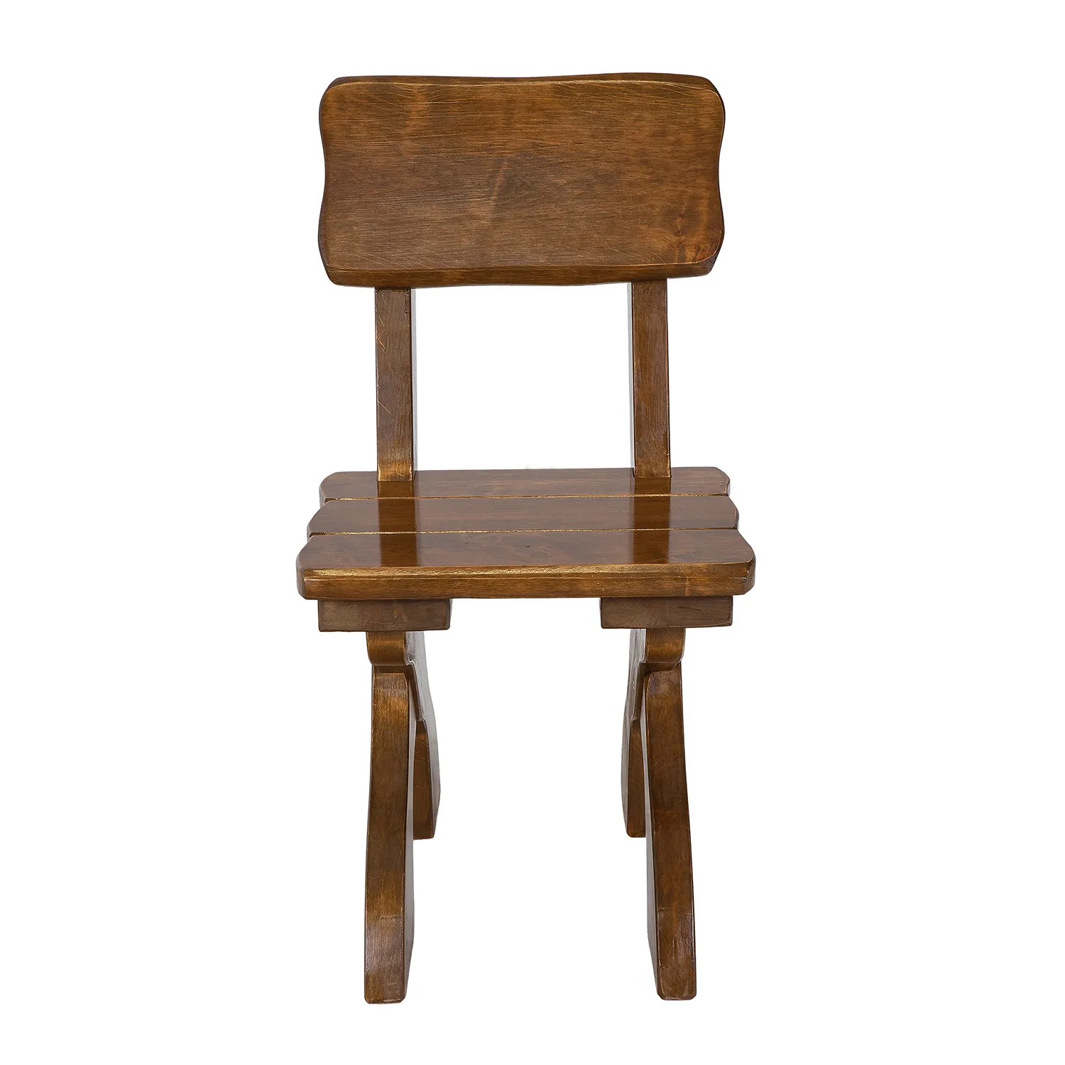 Krzesło ogrodowe drewniane DYLAN olcha kolor dąb lakierowane - DR_MO102_KRZESLO