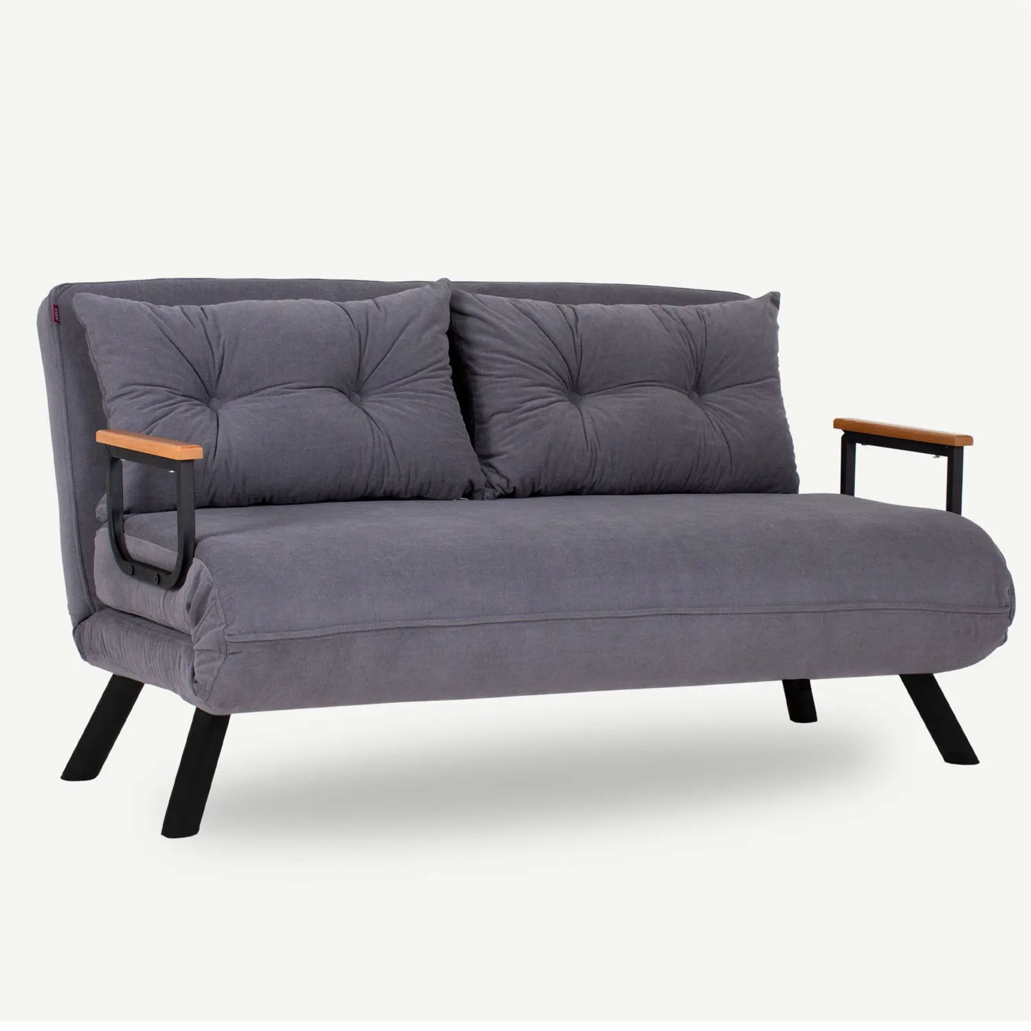 Sofa rozkładana 2-osobowa SANDO szara