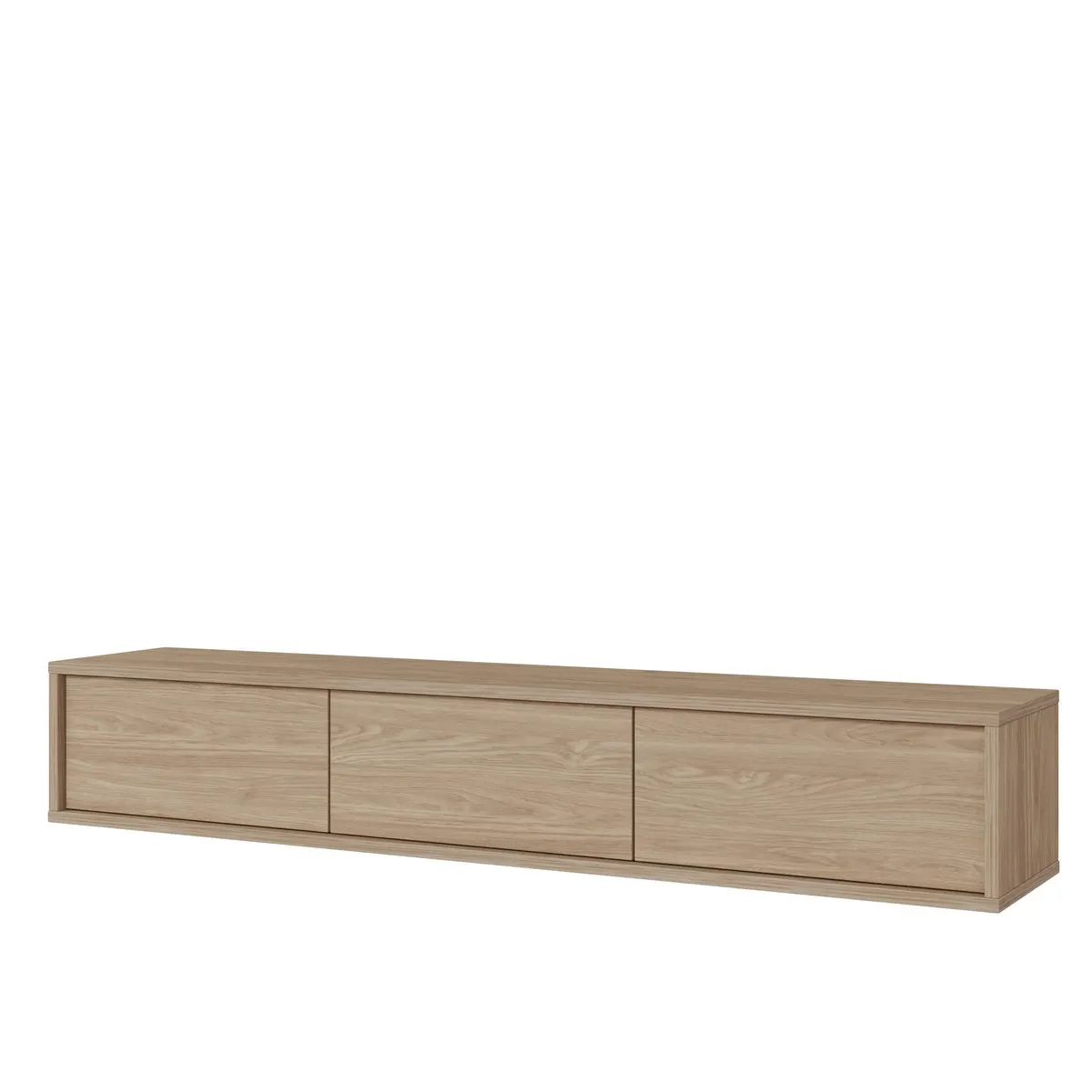 Szafka RTV FRIDA z opcją podwieszenia 3-drzwiowa dąb olejowany 180x36x32cm Szafka RTV FRIDA z opcją podwieszenia 3-drzwiowa dąb olejowany 180x36x32cm