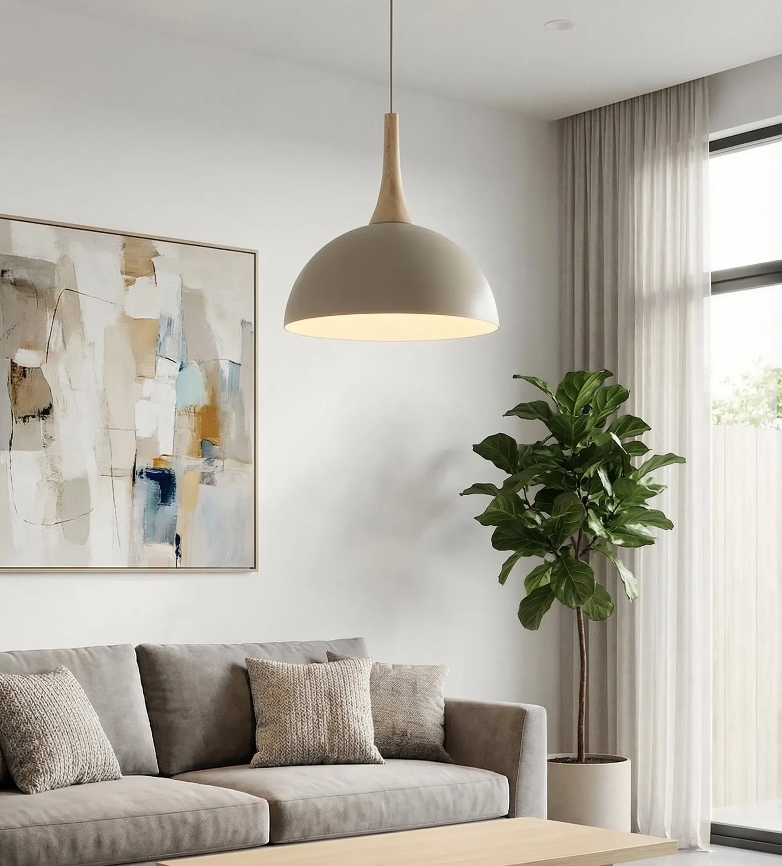 image lampa wisząca, szklany abażur?, żyrandol, wnętrze, salon